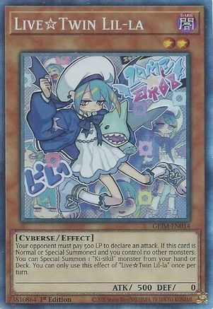Live Twin Lil-la (CR) (GEIM-EN014) - Genesis Impact 1st Edition Genesis Impact Yugioh Single  Squirtle Squad Card Shop.