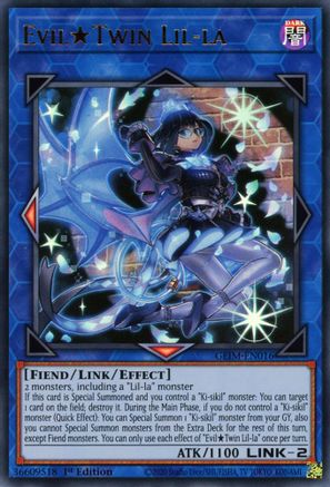 Evil Twin Lil-la (GEIM-EN016) - Genesis Impact 1st Edition Genesis Impact Yugioh Single  Squirtle Squad Card Shop.