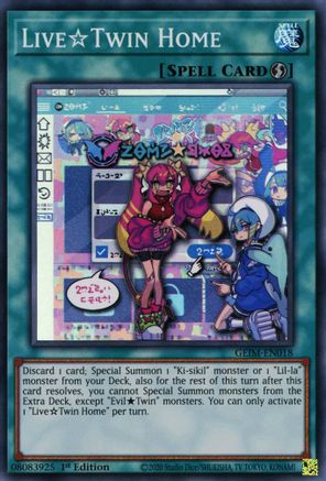 Live Twin Home (GEIM-EN018) - Genesis Impact 1st Edition Genesis Impact Yugioh Single  Squirtle Squad Card Shop.