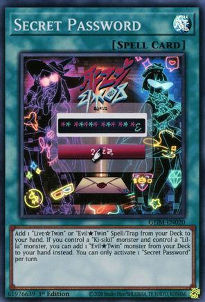 Secret Password (GEIM-EN020) - Genesis Impact 1st Edition Genesis Impact Yugioh Single  Squirtle Squad Card Shop.