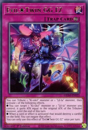 Evil Twin GG EZ (GEIM-EN022) - Genesis Impact 1st Edition Genesis Impact Yugioh Single  Squirtle Squad Card Shop.