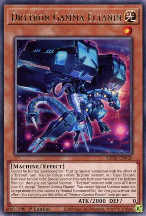 Drytron Gamma Eltanin (GEIM-EN026) - Genesis Impact 1st Edition Genesis Impact Yugioh Single  Squirtle Squad Card Shop.