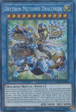 Drytron Meteonis Draconids (CR) (GEIM-EN029) - Genesis Impact 1st Edition Genesis Impact Yugioh Single  Squirtle Squad Card Shop.