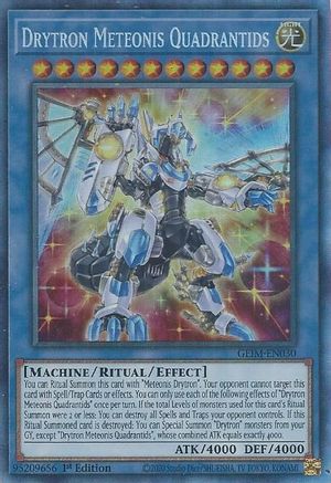 Drytron Meteonis Quadrantids (CR) (GEIM-EN030) - Genesis Impact 1st Edition Genesis Impact Yugioh Single  Squirtle Squad Card Shop.