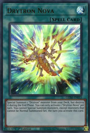 Drytron Nova (GEIM-EN033) - Genesis Impact 1st Edition Genesis Impact Yugioh Single  Squirtle Squad Card Shop.