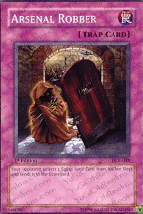 Arsenal Robber (DCR-048) - Dark Crisis Unlimited Dark Crisis Yugioh Single  Squirtle Squad Card Shop.