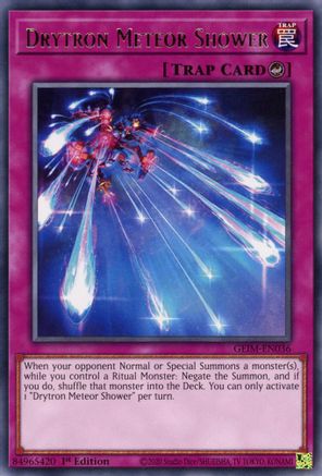 Drytron Meteor Shower (GEIM-EN036) - Genesis Impact 1st Edition Genesis Impact Yugioh Single  Squirtle Squad Card Shop.