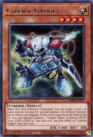 Cyberse Gadget (GEIM-EN037) - Genesis Impact 1st Edition Genesis Impact Yugioh Single  Squirtle Squad Card Shop.