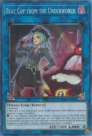 Beat Cop from the Underworld (CR) (GEIM-EN048) - Genesis Impact 1st Edition Genesis Impact Yugioh Single  Squirtle Squad Card Shop.