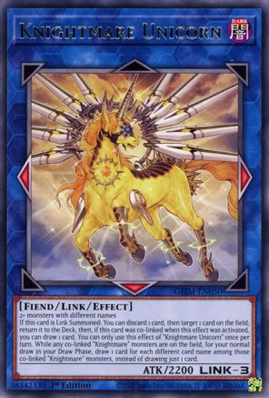Knightmare Unicorn (GEIM-EN050) - Genesis Impact 1st Edition Genesis Impact Yugioh Single  Squirtle Squad Card Shop.