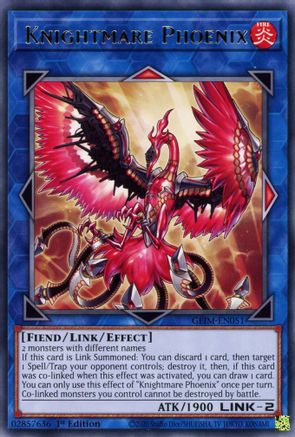 Knightmare Phoenix (GEIM-EN051) - Genesis Impact 1st Edition Genesis Impact Yugioh Single  Squirtle Squad Card Shop.