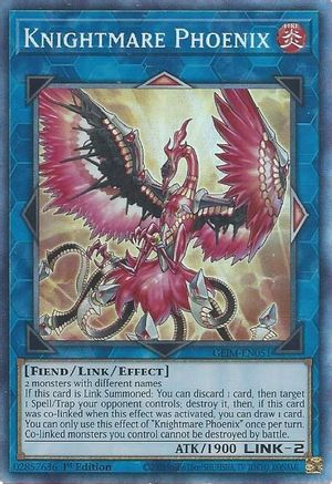 Knightmare Phoenix (CR) (GEIM-EN051) - Genesis Impact 1st Edition Genesis Impact Yugioh Single  Squirtle Squad Card Shop.