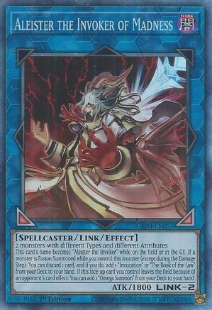 Aleister the Invoker of Madness (CR) (GEIM-EN053) - Genesis Impact 1st Edition Genesis Impact Yugioh Single  Squirtle Squad Card Shop.