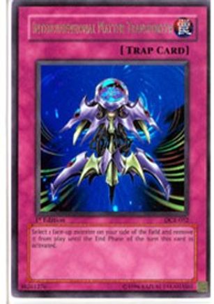 Interdimensional Matter Transporter (DCR-052) - Dark Crisis 1st Edition Dark Crisis Yugioh Single  Squirtle Squad Card Shop.