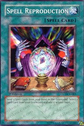 Spell Reproduction (DCR-083) - Dark Crisis 1st Edition Dark Crisis Yugioh Single  Squirtle Squad Card Shop.