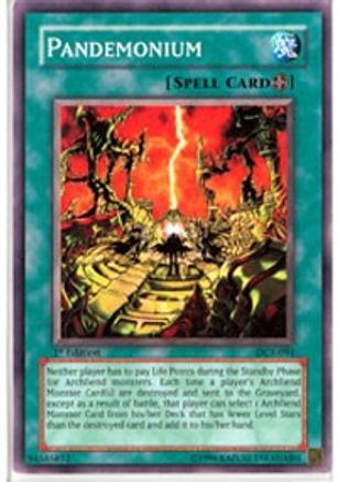 Pandemonium (DCR-094) - Dark Crisis Unlimited Dark Crisis Yugioh Single  Squirtle Squad Card Shop.
