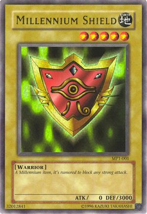 Millennium Shield (MP1-001) - McDonald's Promo Limited McDonald's Promo Yugioh Single  Squirtle Squad Card Shop.