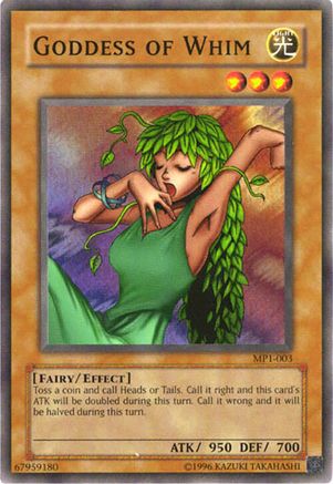 Goddess of Whim (MP1-003) - McDonald's Promo Limited McDonald's Promo Yugioh Single  Squirtle Squad Card Shop.