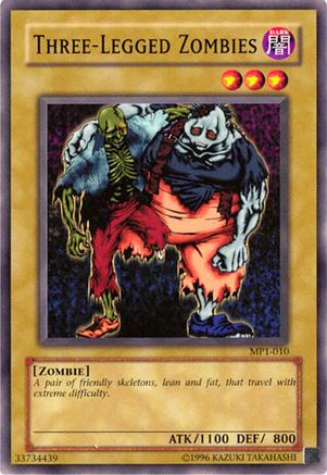 Three-Legged Zombies (MP1-010) - McDonald's Promo Limited McDonald's Promo Yugioh Single  Squirtle Squad Card Shop.