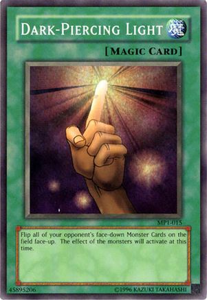 Dark-Piercing Light (MP1-015) - McDonald's Promo Limited McDonald's Promo Yugioh Single  Squirtle Squad Card Shop.