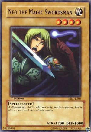 Neo the Magic Swordsman (MRL-E105) - Magic Ruler 1st Edition Magic Ruler Yugioh Single  Squirtle Squad Card Shop.