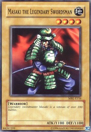 Masaki the Legendary Swordsman (MRL-E116) - Magic Ruler 1st Edition Magic Ruler Yugioh Single  Squirtle Squad Card Shop.