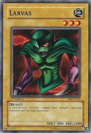 Larvas (MRL-E122) - Magic Ruler 1st Edition Magic Ruler Yugioh Single  Squirtle Squad Card Shop.