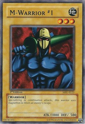 M-Warrior #1 (MRL-E123) - Magic Ruler Unlimited Magic Ruler Yugioh Single  Squirtle Squad Card Shop.