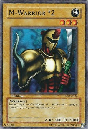 M-Warrior #2 (MRL-E124) - Magic Ruler 1st Edition Magic Ruler Yugioh Single  Squirtle Squad Card Shop.