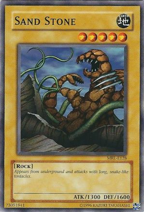 Sand Stone (MRL-E128) - Magic Ruler 1st Edition Magic Ruler Yugioh Single  Squirtle Squad Card Shop.