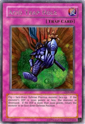 Acid Trap Hole (Dark Duel Stories) (DDS-005) - Yu-Gi-Oh! Video Game Promotional Cards Unlimited Yu-Gi-Oh! Video Game Promotional Cards Yugioh Single  Squirtle Squad Card Shop.