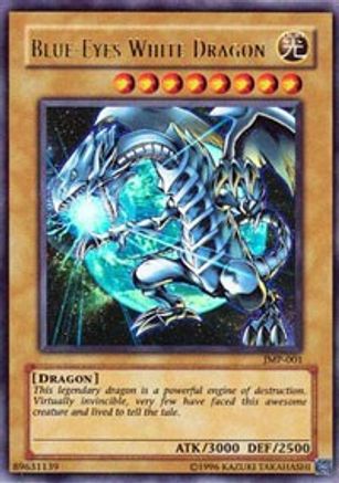 Blue-Eyes White Dragon (JMP-001) (JMP-001) - Shonen Jump Magazine Promos Unlimited Shonen Jump Magazine Promos Yugioh Single  Squirtle Squad Card Shop.