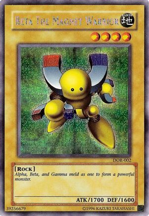 Beta the Magnet Warrior (DOR-002) - Duelist of the Roses Unlimited Duelist of the Roses Yugioh Single  Squirtle Squad Card Shop.
