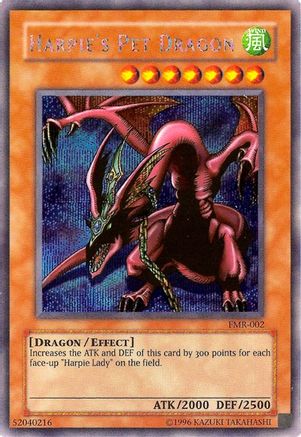 Harpie's Pet Dragon (Forbidden Memories) (FMR-002) - Yu-Gi-Oh! Video Game Promotional Cards Limited Yu-Gi-Oh! Video Game Promotional Cards Yugioh Single  Squirtle Squad Card Shop.