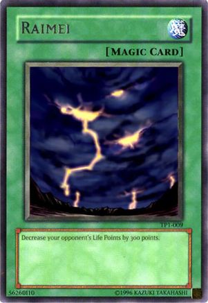 Raimei (TP1-009) - Tournament Pack 1 Unlimited Tournament Pack 1 Yugioh Single  Squirtle Squad Card Shop.