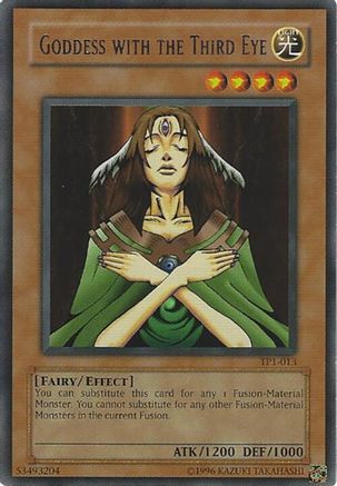 Goddess with the Third Eye (TP1-013) - Tournament Pack 1 Unlimited Tournament Pack 1 Yugioh Single  Squirtle Squad Card Shop.