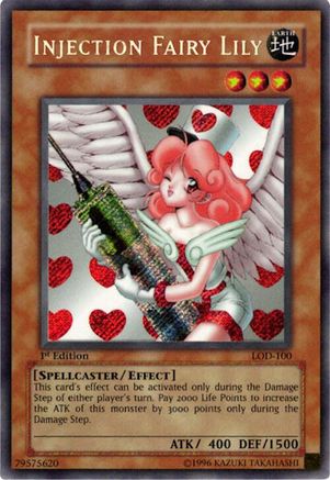 Injection Fairy Lily (LOD-100) - Legacy of Darkness Unlimited Legacy of Darkness Yugioh Single  Squirtle Squad Card Shop.