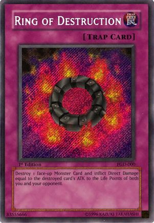 Ring of Destruction (PGD-000) - Pharaonic Guardian 1st Edition Pharaonic Guardian Yugioh Single  Squirtle Squad Card Shop.