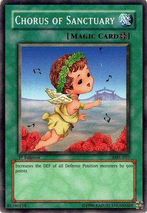 Chorus of Sanctuary (MRL-037) - Magic Ruler 1st Edition Magic Ruler Yugioh Single  Squirtle Squad Card Shop.