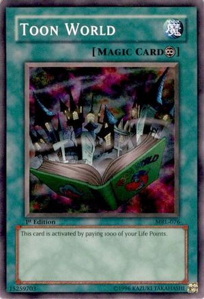 Toon World (MRL-076) - Magic Ruler 1st Edition Magic Ruler Yugioh Single  Squirtle Squad Card Shop.