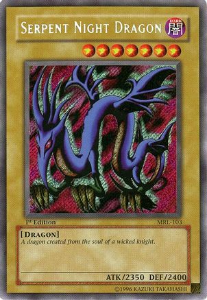 Serpent Night Dragon (MRL-103) - Magic Ruler 1st Edition Magic Ruler Yugioh Single  Squirtle Squad Card Shop.
