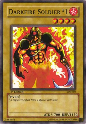 Darkfire Soldier #1 (SDJ-010) - Starter Deck: Joey 1st Edition Starter Deck: Joey Yugioh Single  Squirtle Squad Card Shop.
