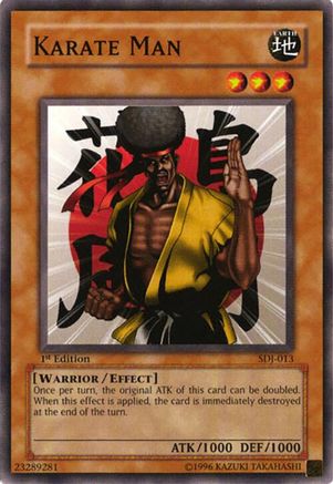 Karate Man (SDJ-013) - Starter Deck: Joey Unlimited Starter Deck: Joey Yugioh Single  Squirtle Squad Card Shop.