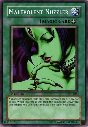 Malevolent Nuzzler (SDJ-025) - Starter Deck: Joey 1st Edition Starter Deck: Joey Yugioh Single  Squirtle Squad Card Shop.