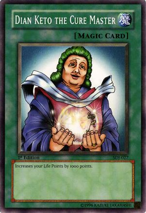 Dian Keto the Cure Master (SDJ-027) - Starter Deck: Joey Unlimited Starter Deck: Joey Yugioh Single  Squirtle Squad Card Shop.