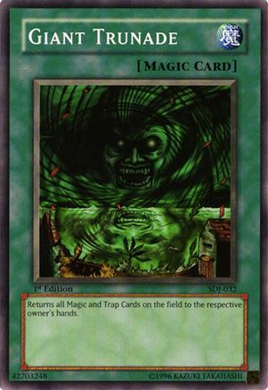 Giant Trunade (SDJ-032) - Starter Deck: Joey Unlimited Starter Deck: Joey Yugioh Single  Squirtle Squad Card Shop.