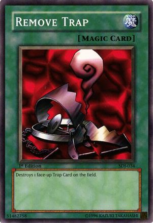 Remove Trap (SDJ-034) - Starter Deck: Joey 1st Edition Starter Deck: Joey Yugioh Single  Squirtle Squad Card Shop.