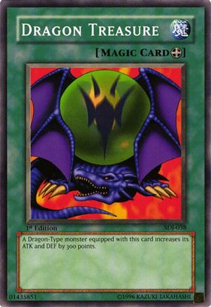 Dragon Treasure (SDJ-038) - Starter Deck: Joey Unlimited Starter Deck: Joey Yugioh Single  Squirtle Squad Card Shop.