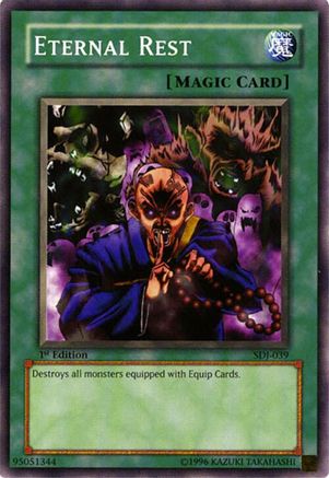 Eternal Rest (SDJ-039) - Starter Deck: Joey Unlimited Starter Deck: Joey Yugioh Single  Squirtle Squad Card Shop.
