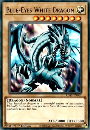 Blue-Eyes White Dragon (LDS2-EN001) - Legendary Duelists: Season 2 1st Edition Legendary Duelists: Season 2 Yugioh Single  Squirtle Squad Card Shop.